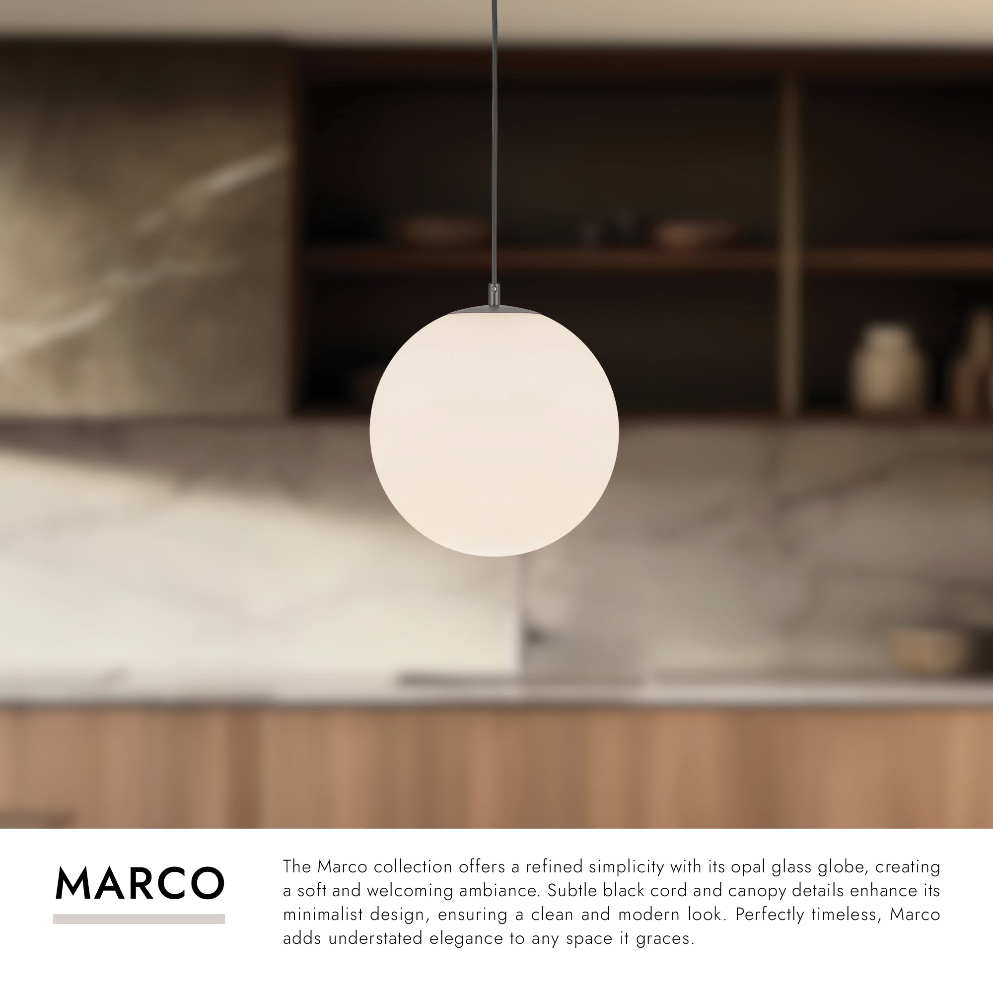 Marco 12-in LED Pendant
