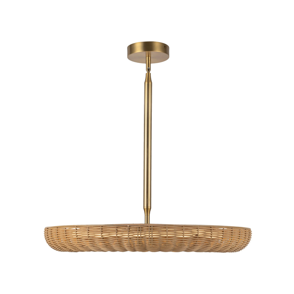 Maris 24-in Chandelier — Brushed Gold [Universal Voltage]