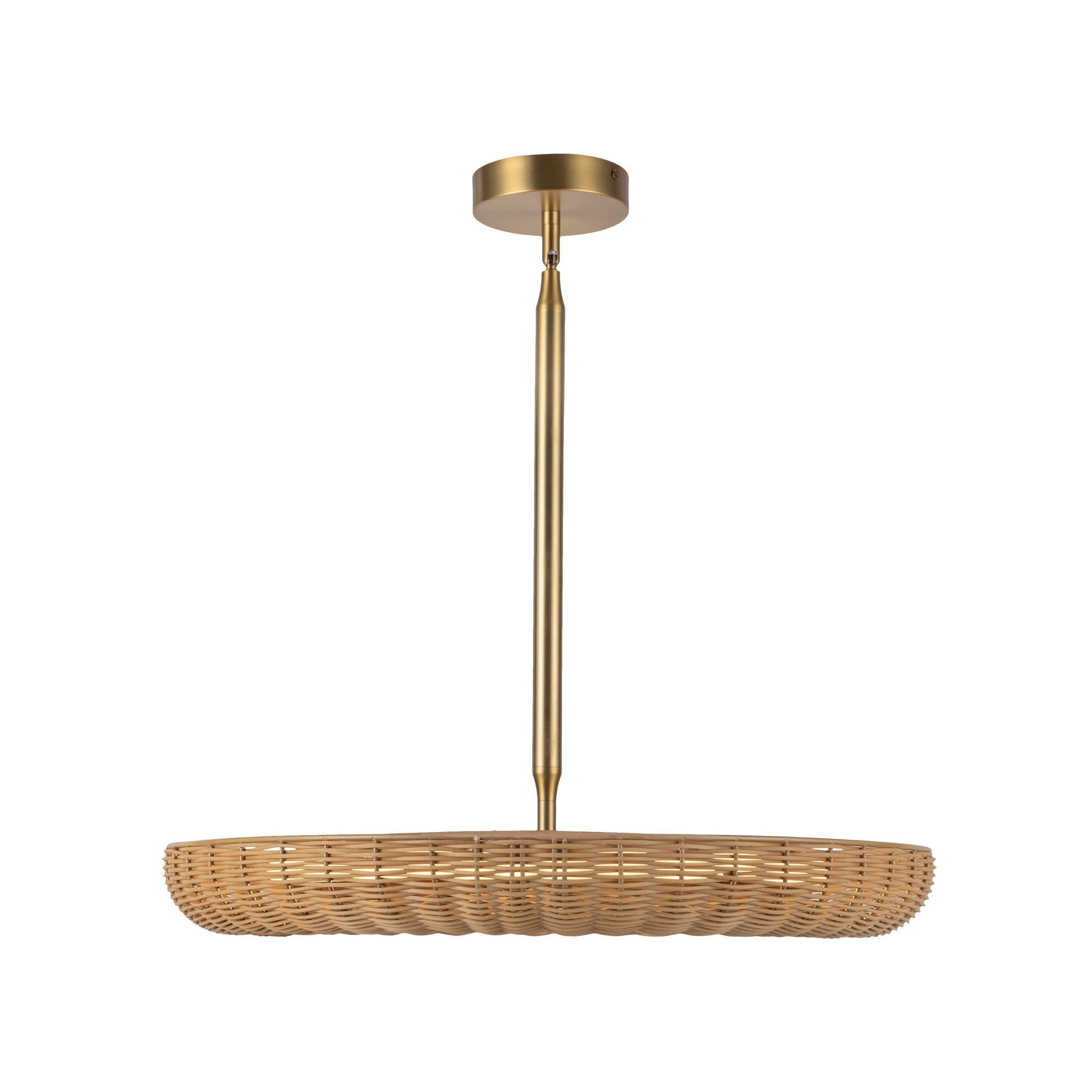 Maris 24-in Chandelier — Brushed Gold [Universal Voltage]