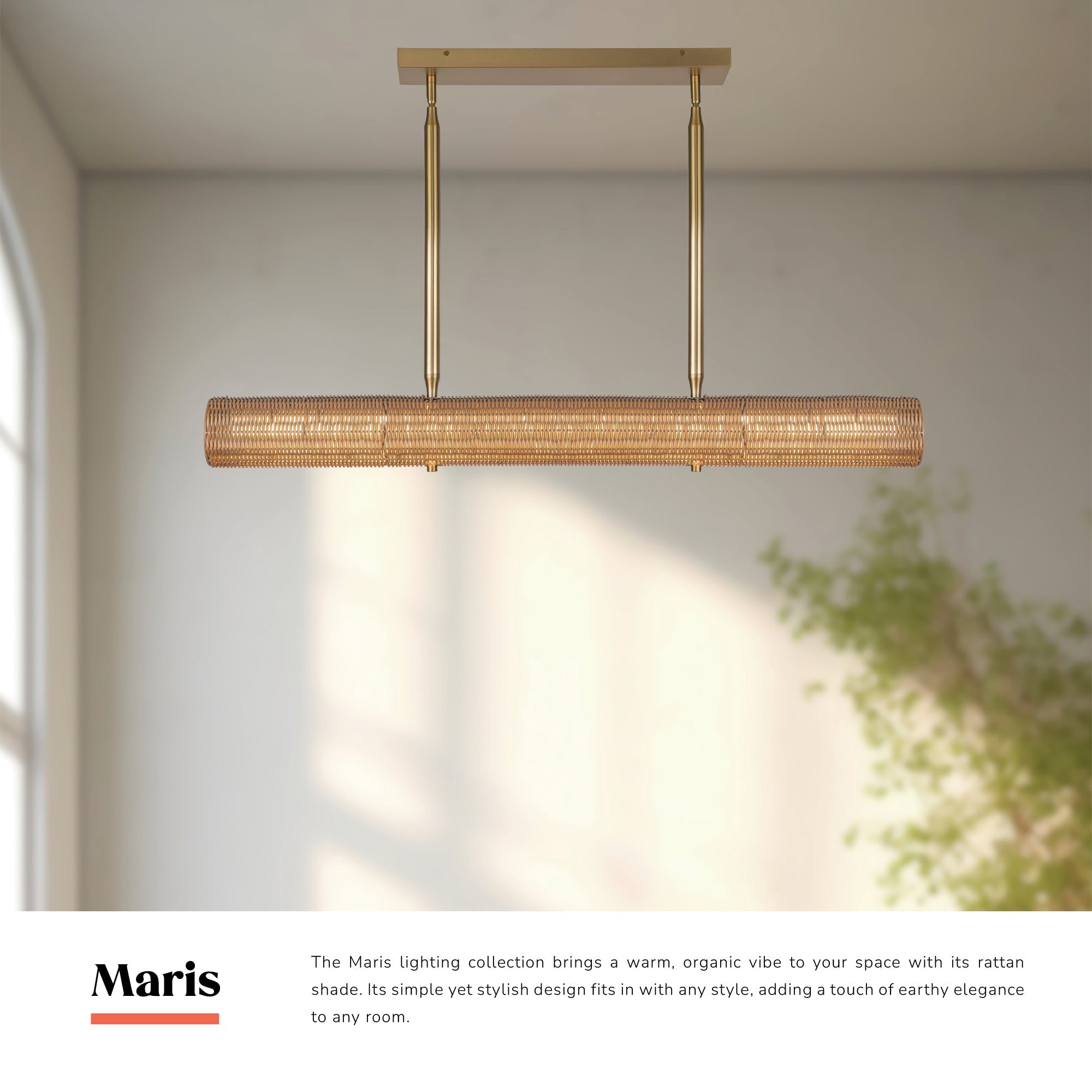 Maris 42-in Linear Pendant