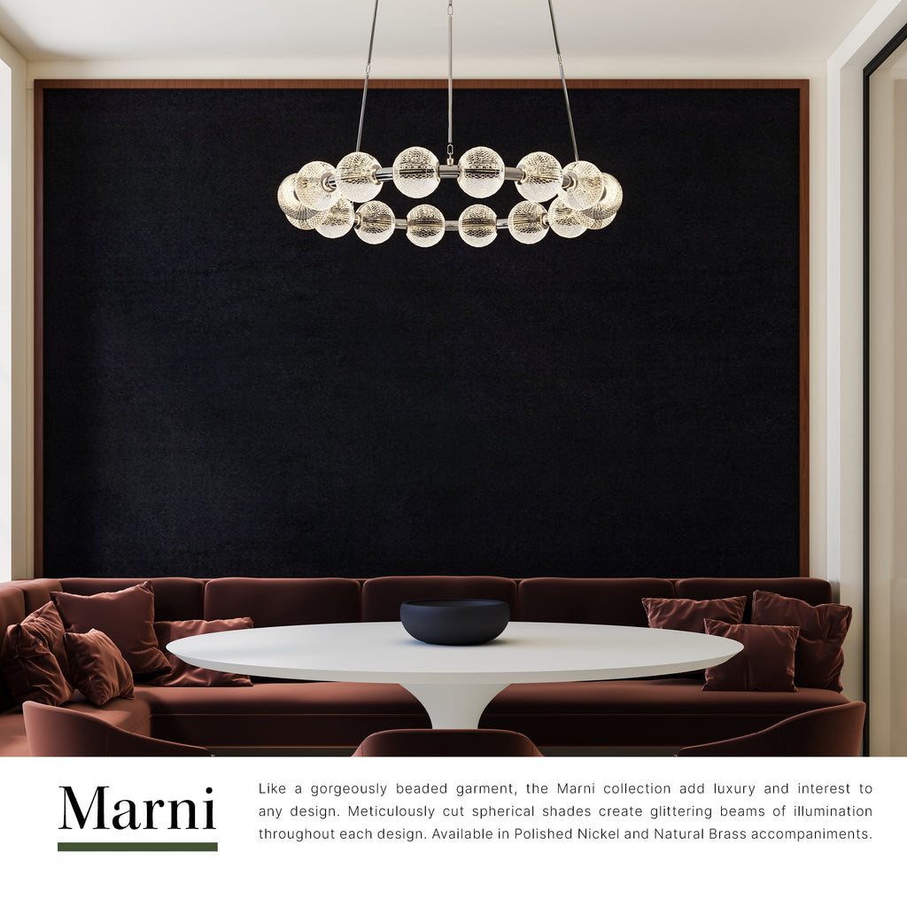 Marni 32-in Chandelier