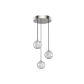 Marni 3 Light Multi Pendant — Polished Nickel