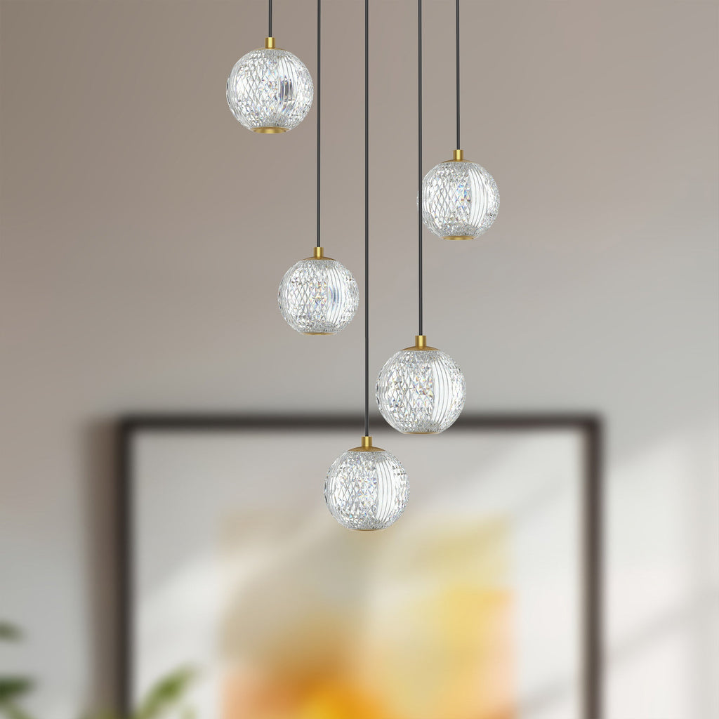 Marni 5 Light Multi Pendant