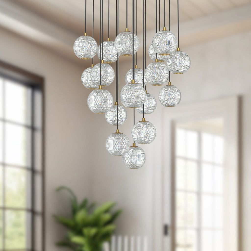 Marni 18 Light Multi Pendant