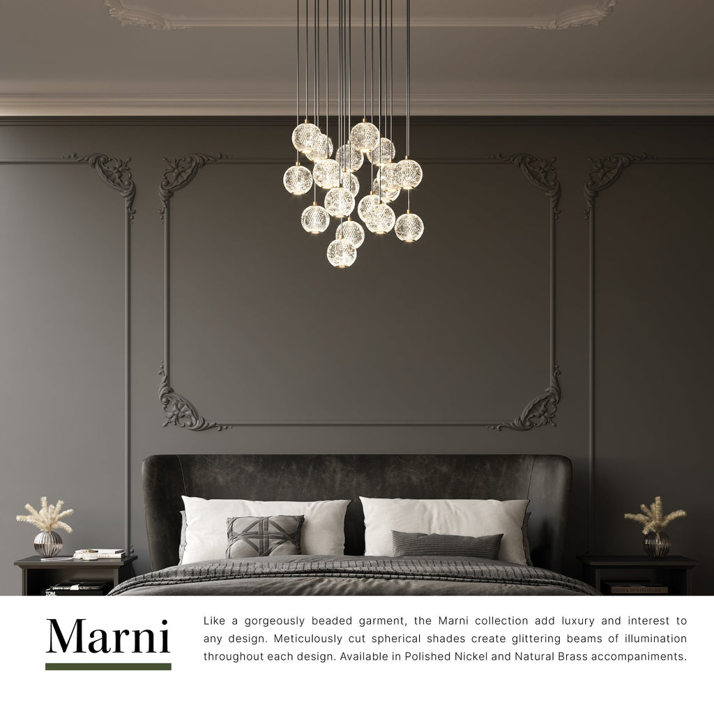 Marni 18 Light Multi Pendant