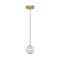 Marni 5-in Pendant — Natural Brass