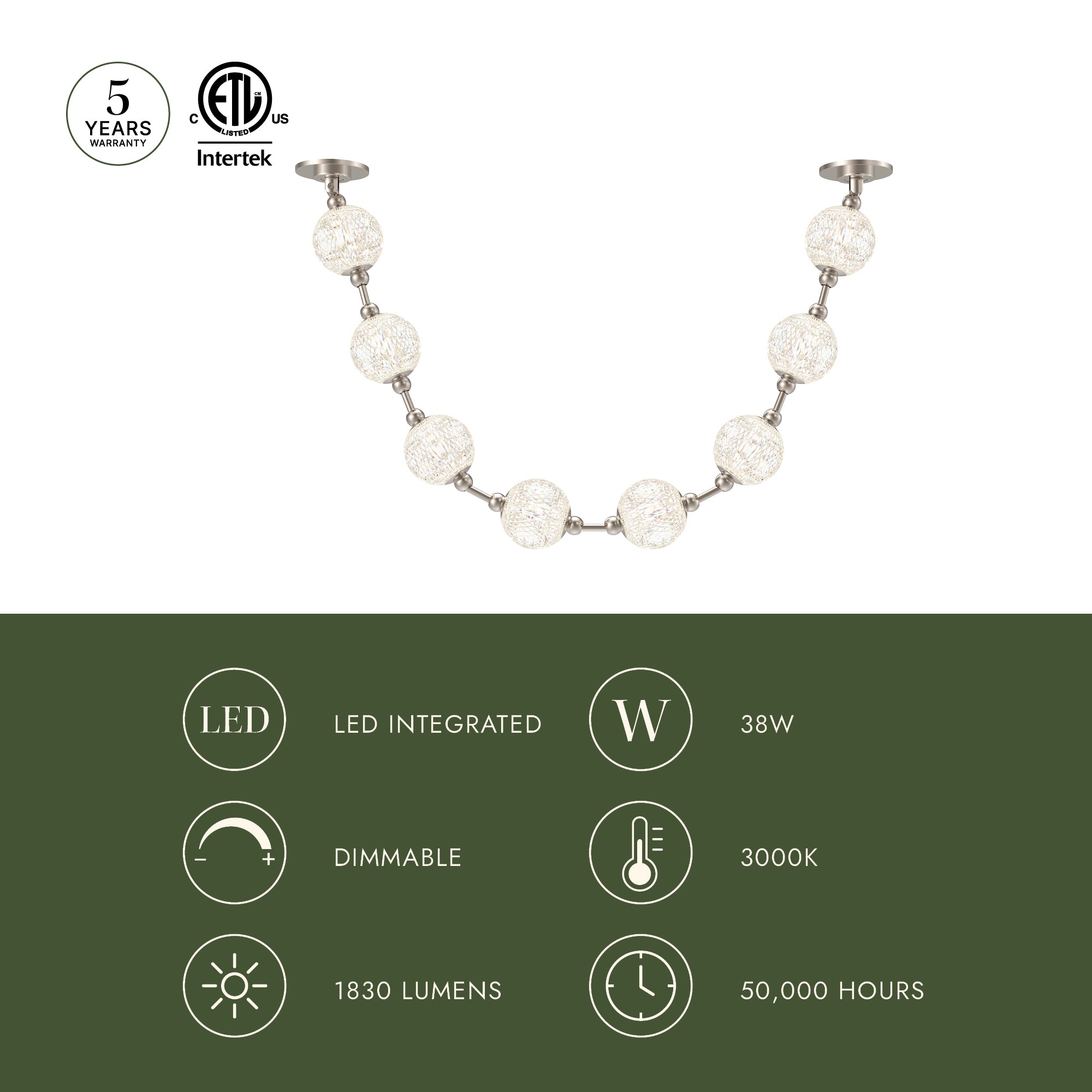 Marni 5-ft Pendant