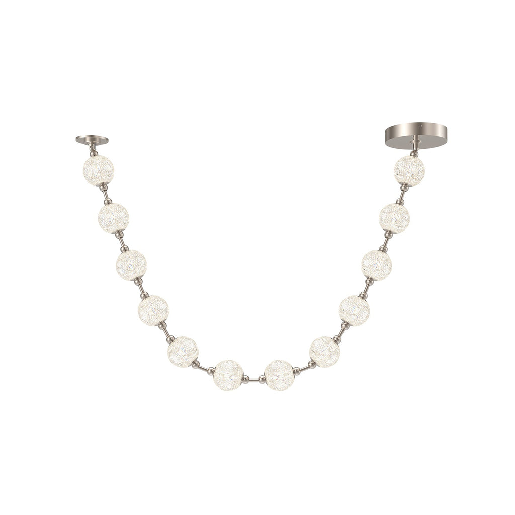 Marni 7-ft Pendant — Polished Nickel