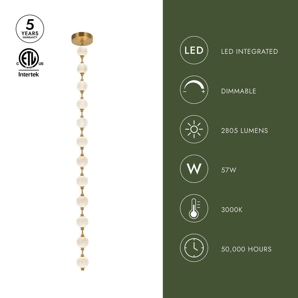 Marni 7-ft Pendant