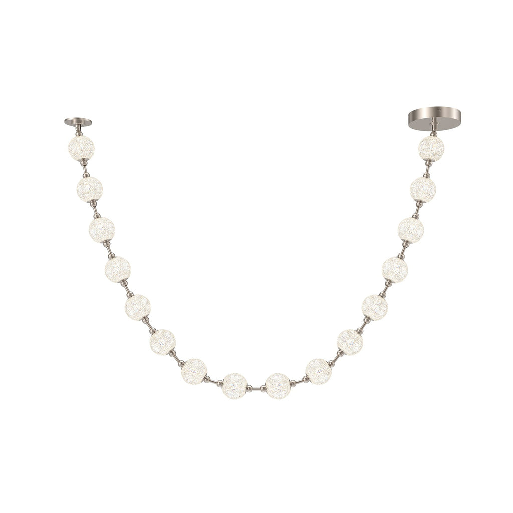 Marni 9.5-ft Pendant — Polished Nickel