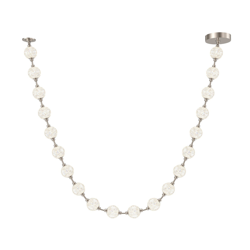 Marni 12-ft Pendant — Polished Nickel