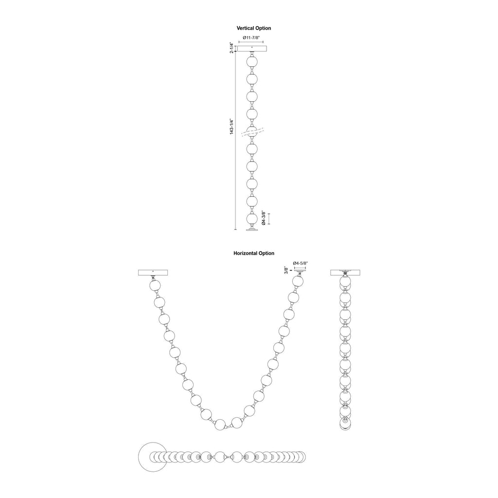 Marni 12-ft Pendant