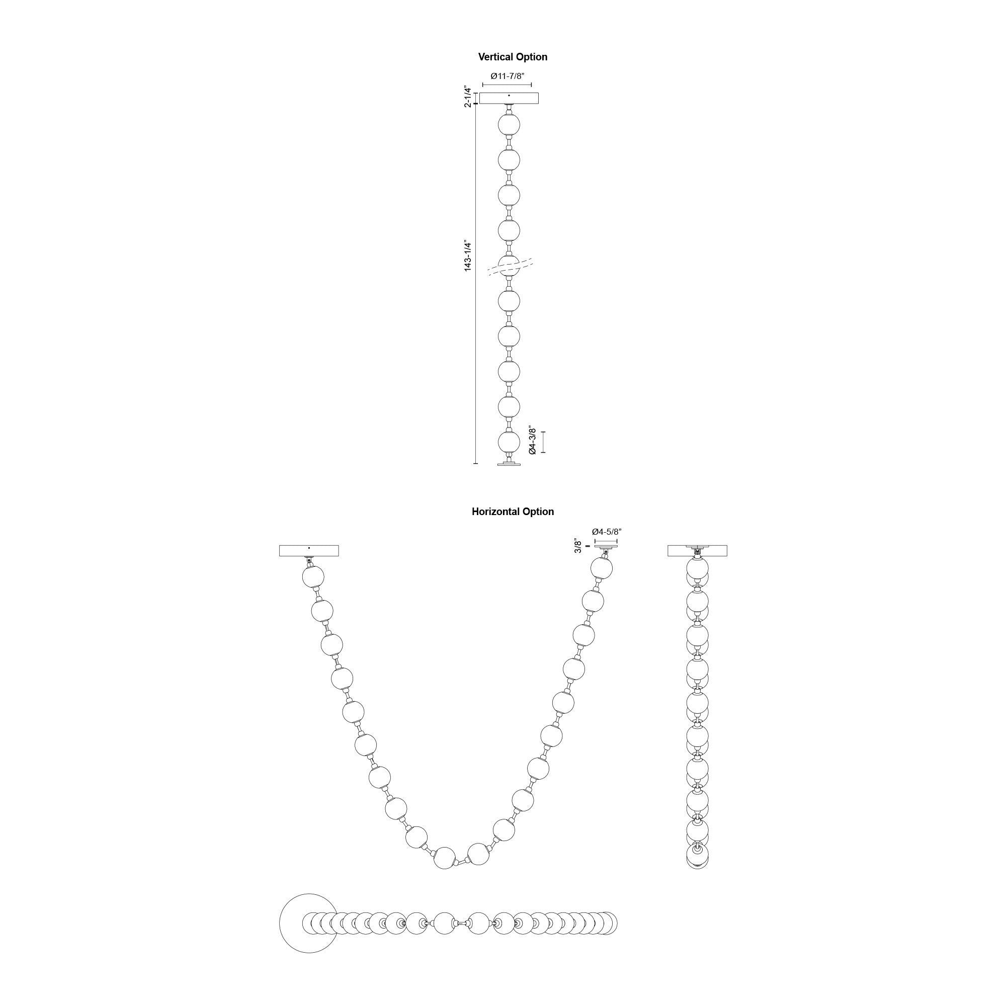 Marni 12-ft Pendant