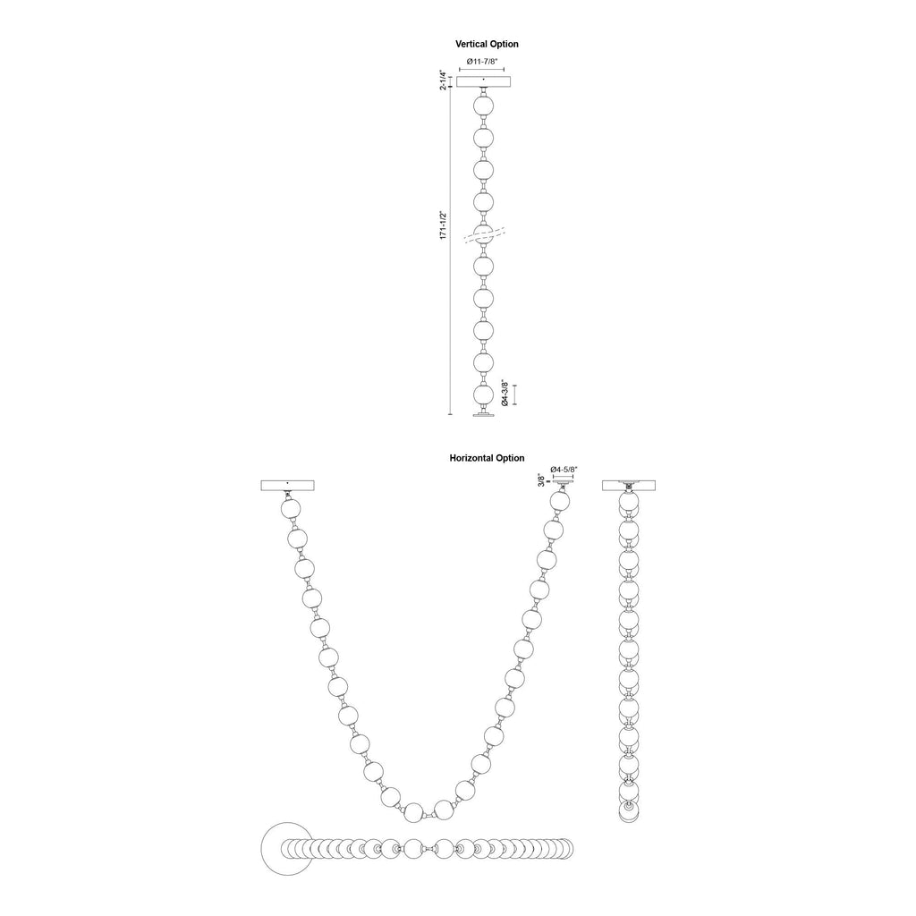 Akoya 7-ft Pendant