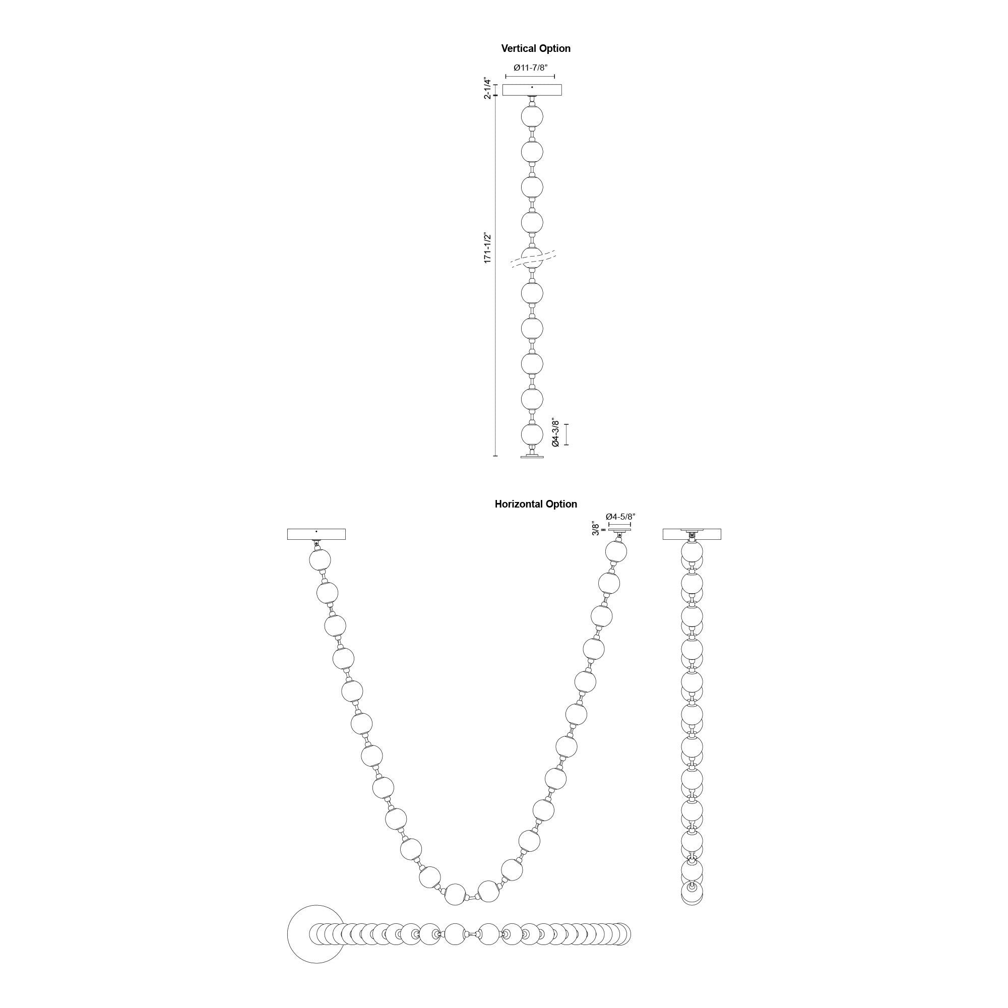 Akoya 7-ft Pendant