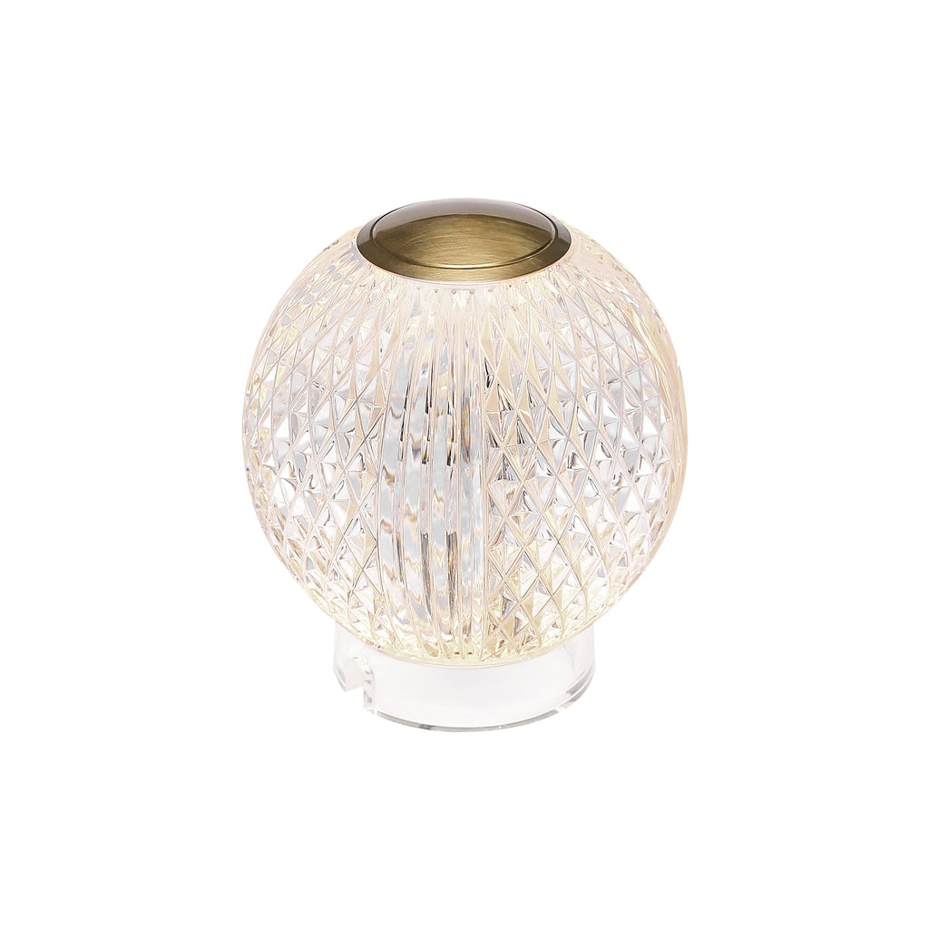 Marni 3-in Table Lamp — Natural Brass