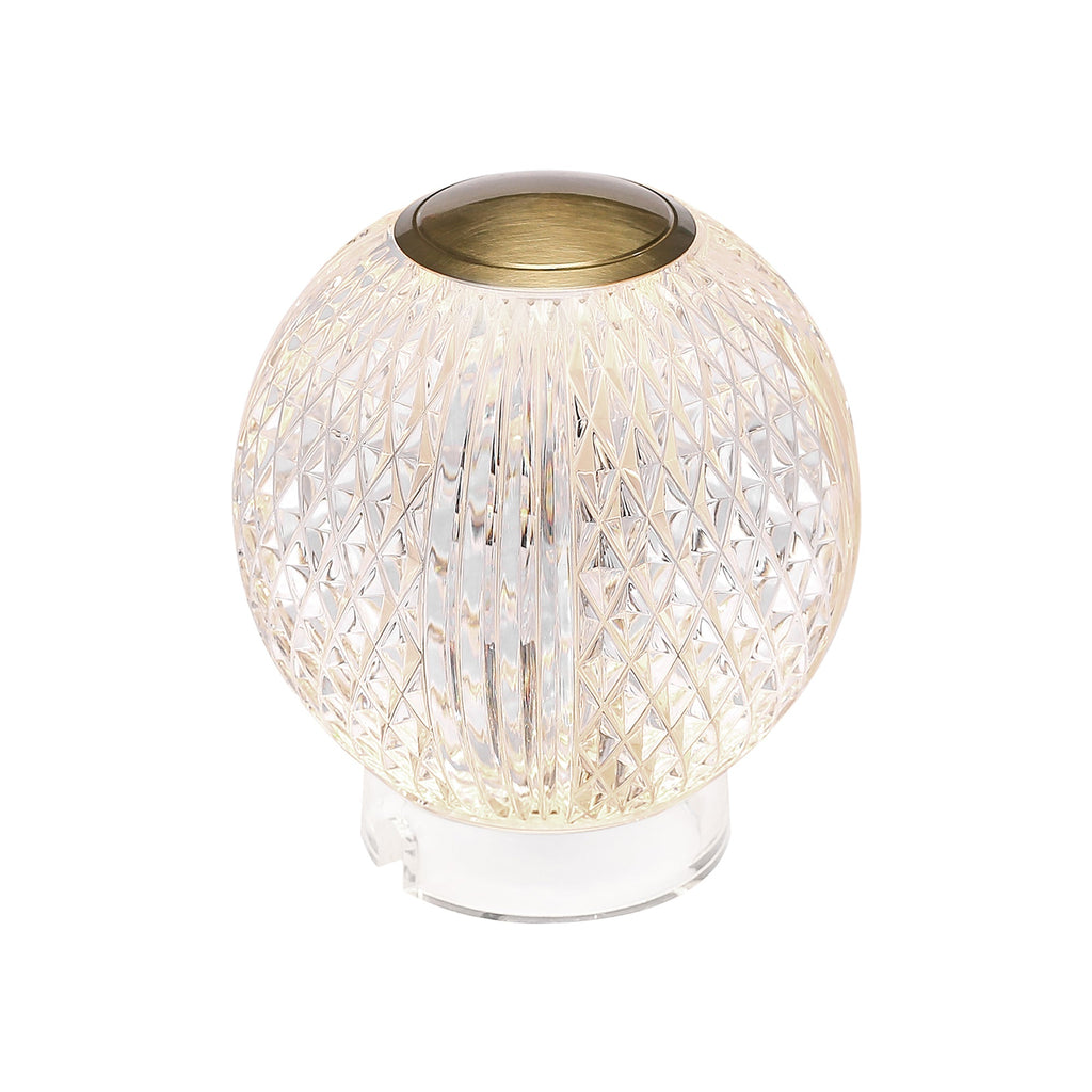 Marni 4-in Table Lamp — Natural Brass
