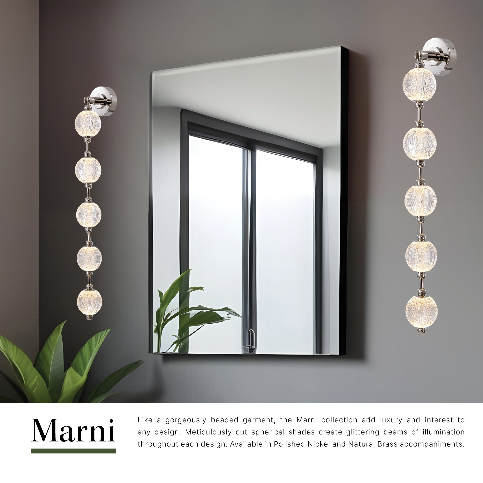 Marni 38-in Wall/Vanity Light