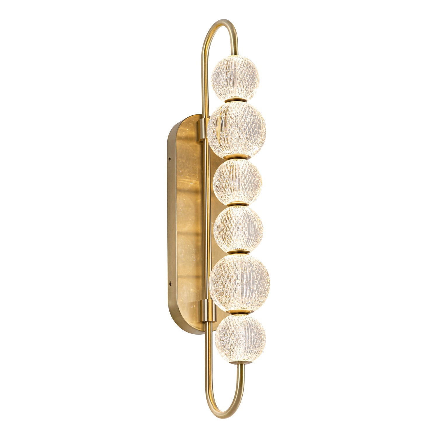 Marni 28-in Wall/Vanity Light — Natural Brass
