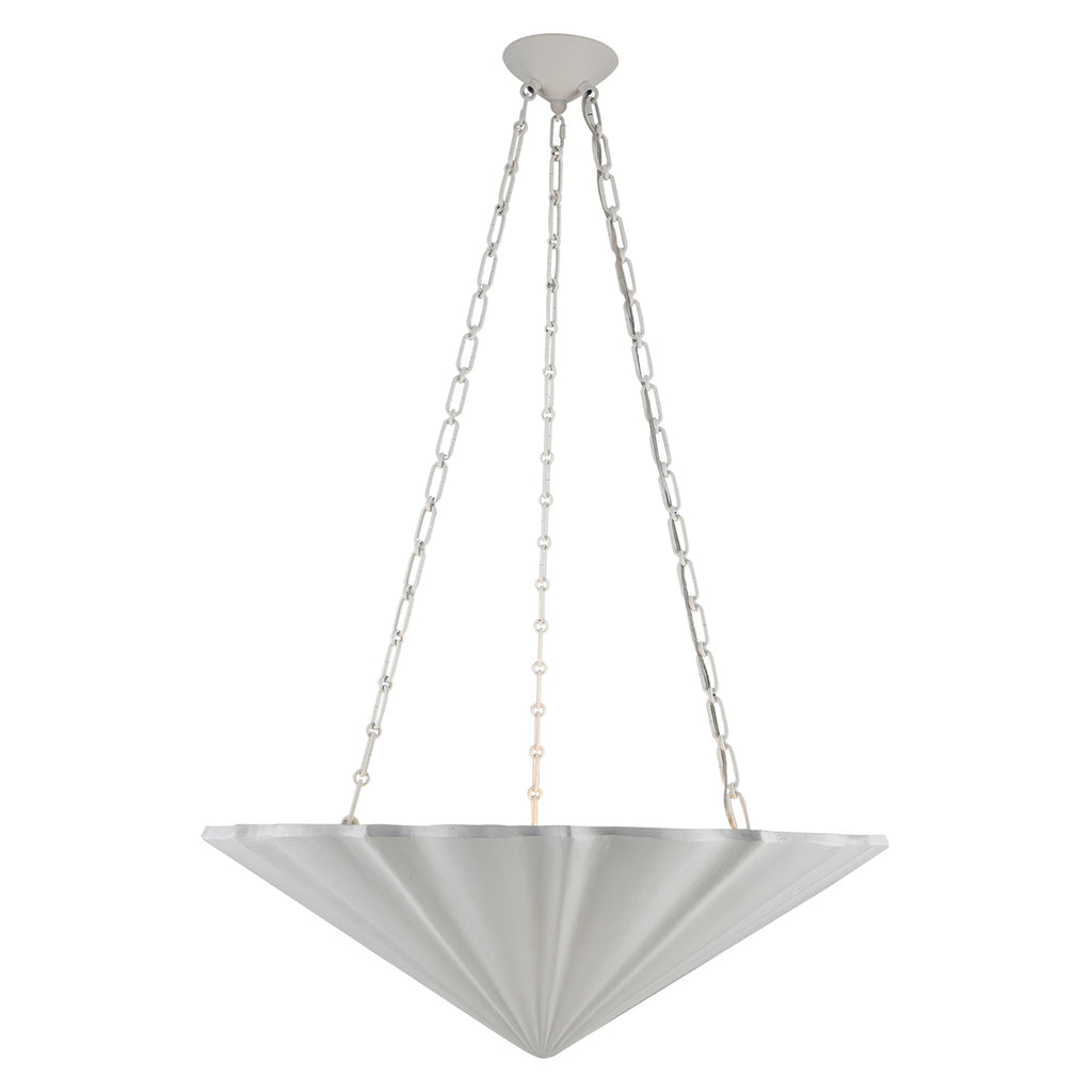 Martine 30-in Chandelier — Antique White