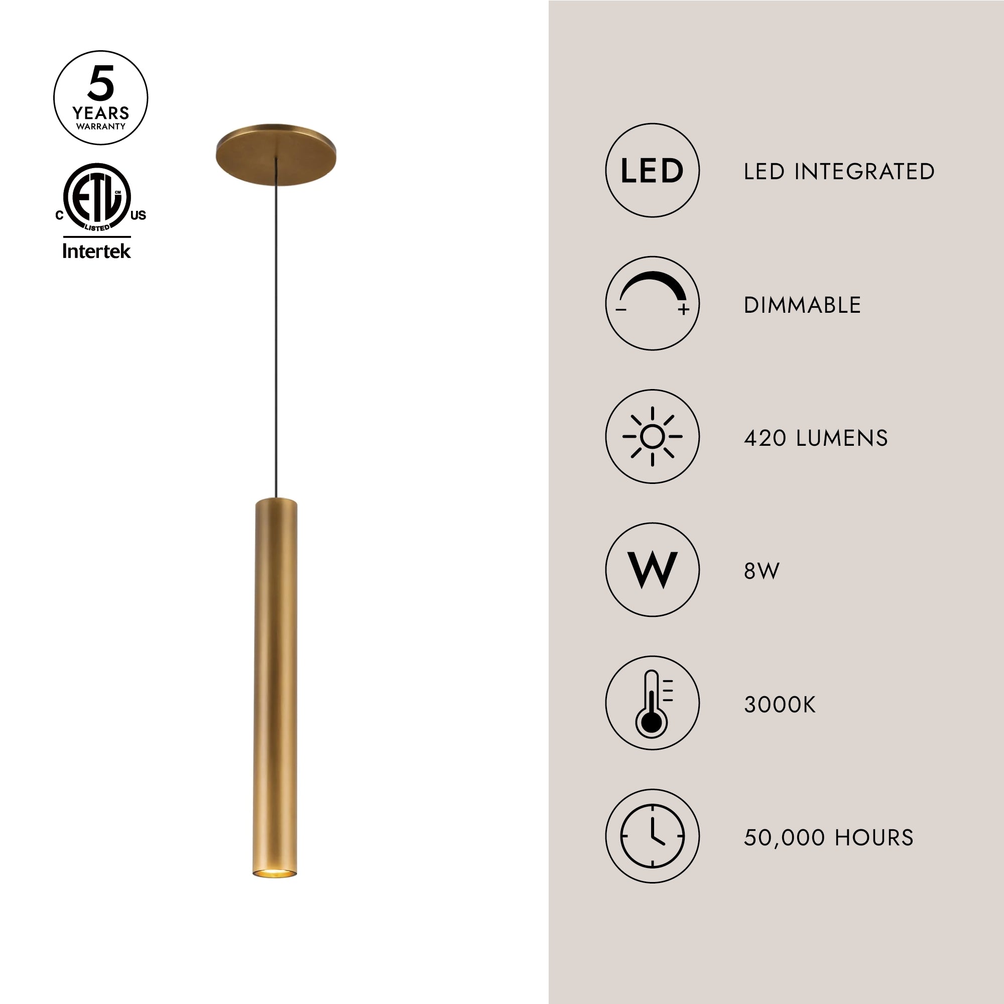 Mason 14-in Pendant