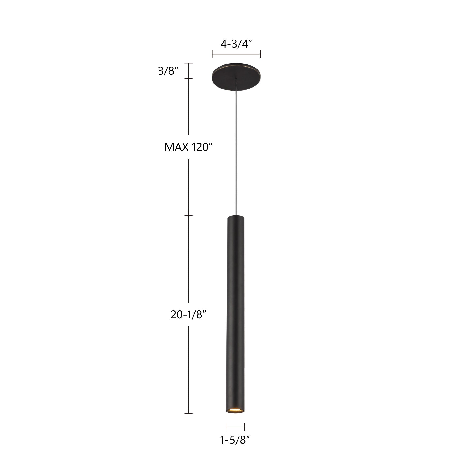 Mason 20-in Pendant
