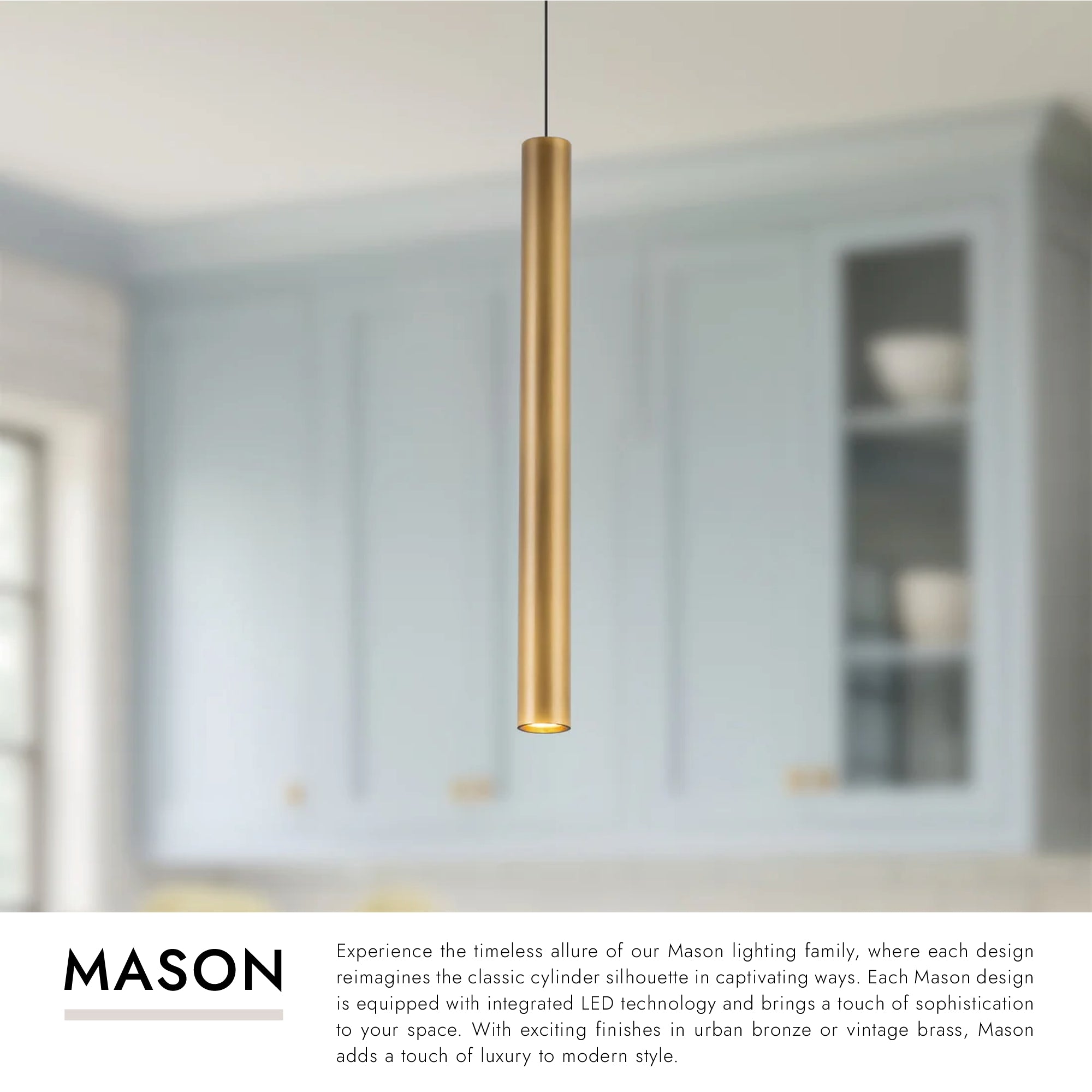 Mason 20-in Pendant