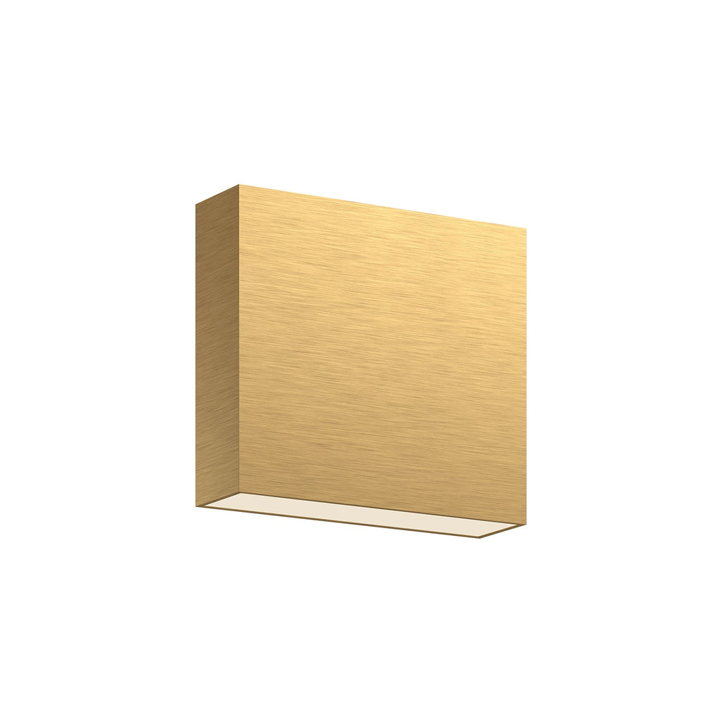 Mica 6-in All-terior Up/Down Wall Light — Brushed Gold [Universal Voltage]