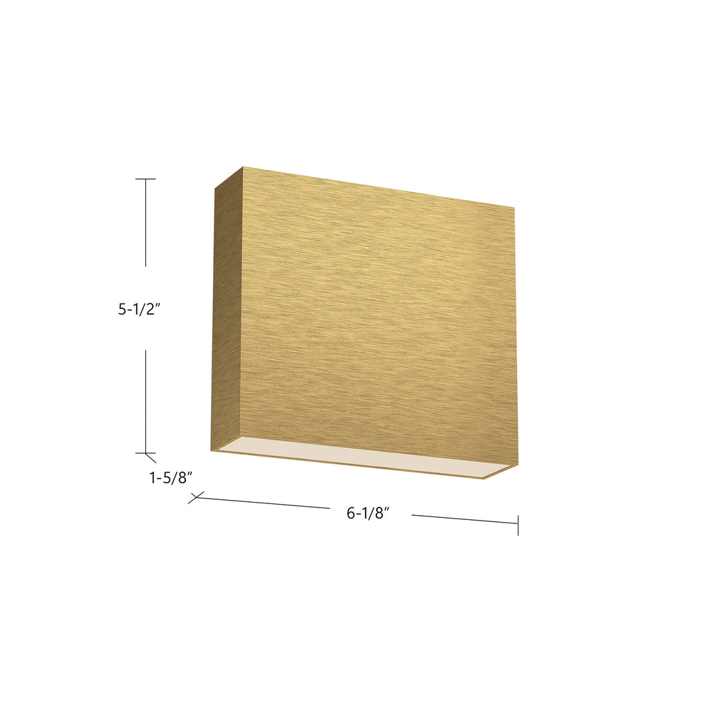 Mica 6-in All-terior Up/Down Wall Light