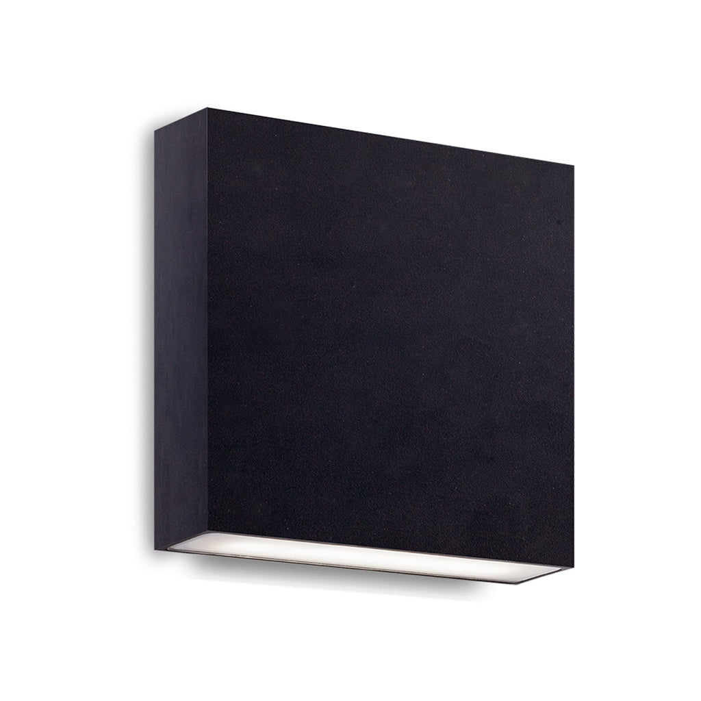 Mica 6-in All-terior Up/Down Wall Light — Black [Universal Voltage]