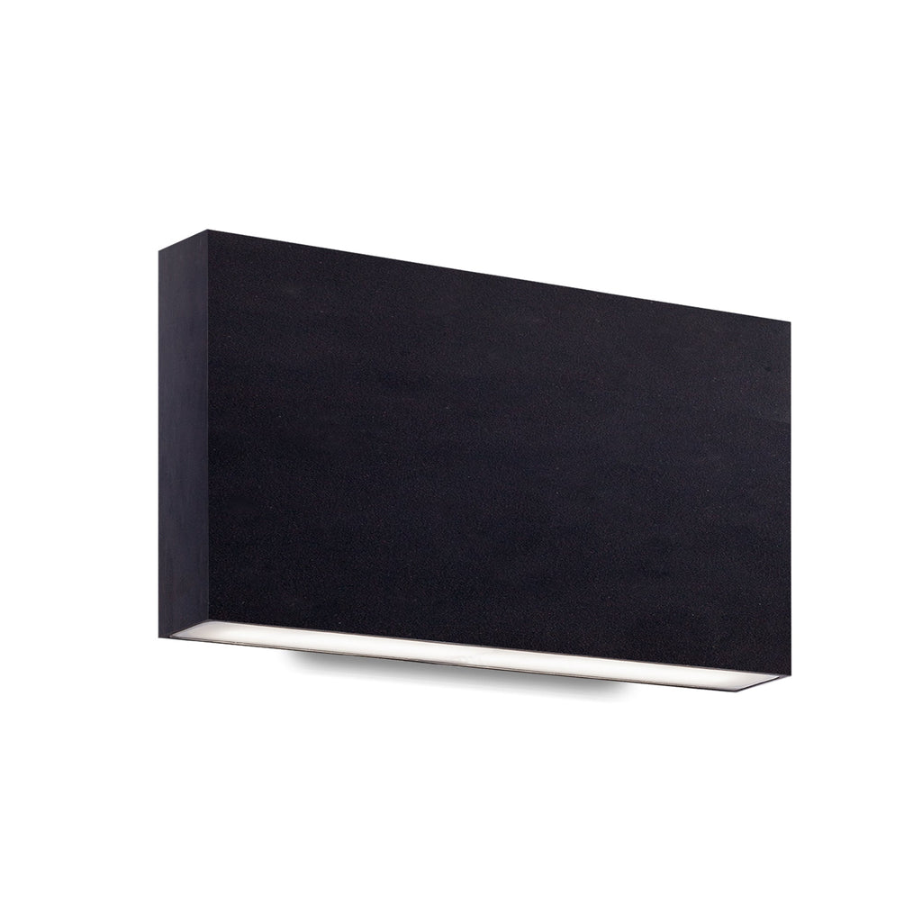 Mica 10-in All-terior Up/Down Wall Light — Black [Universal Voltage]