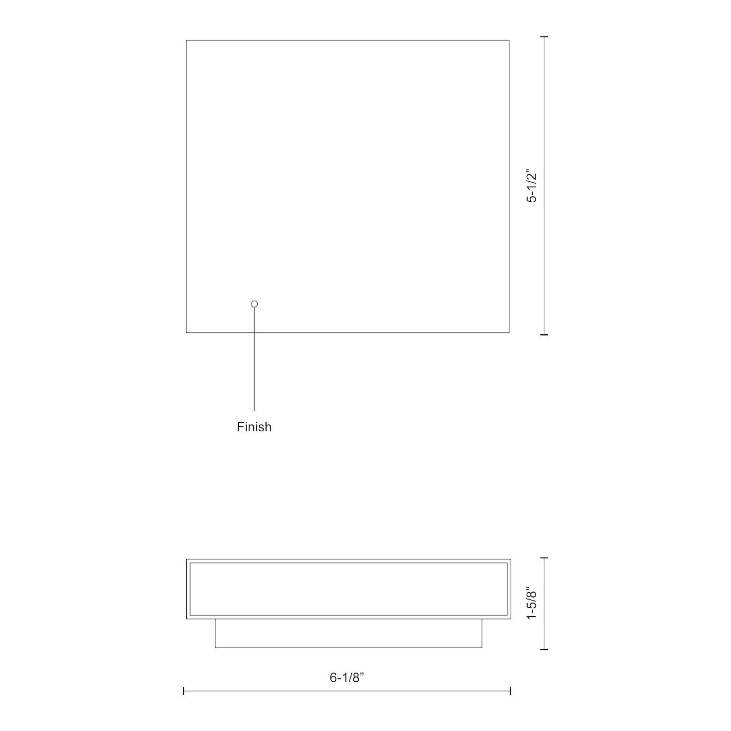 Mica 6-in All-terior Wall Light