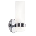 Milano 9-in Wall Sconce — Chrome
