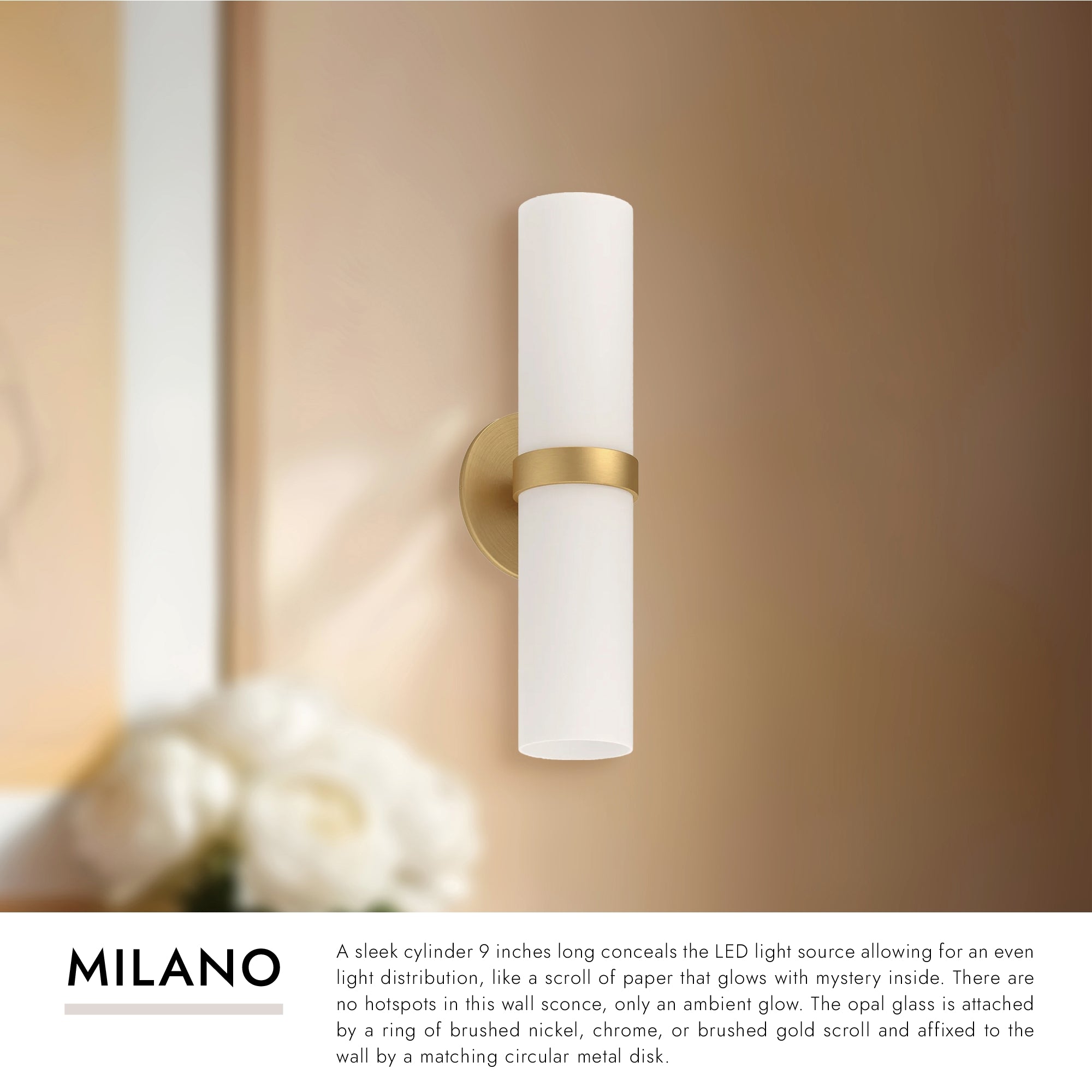 Milano 15-in Wall Sconce