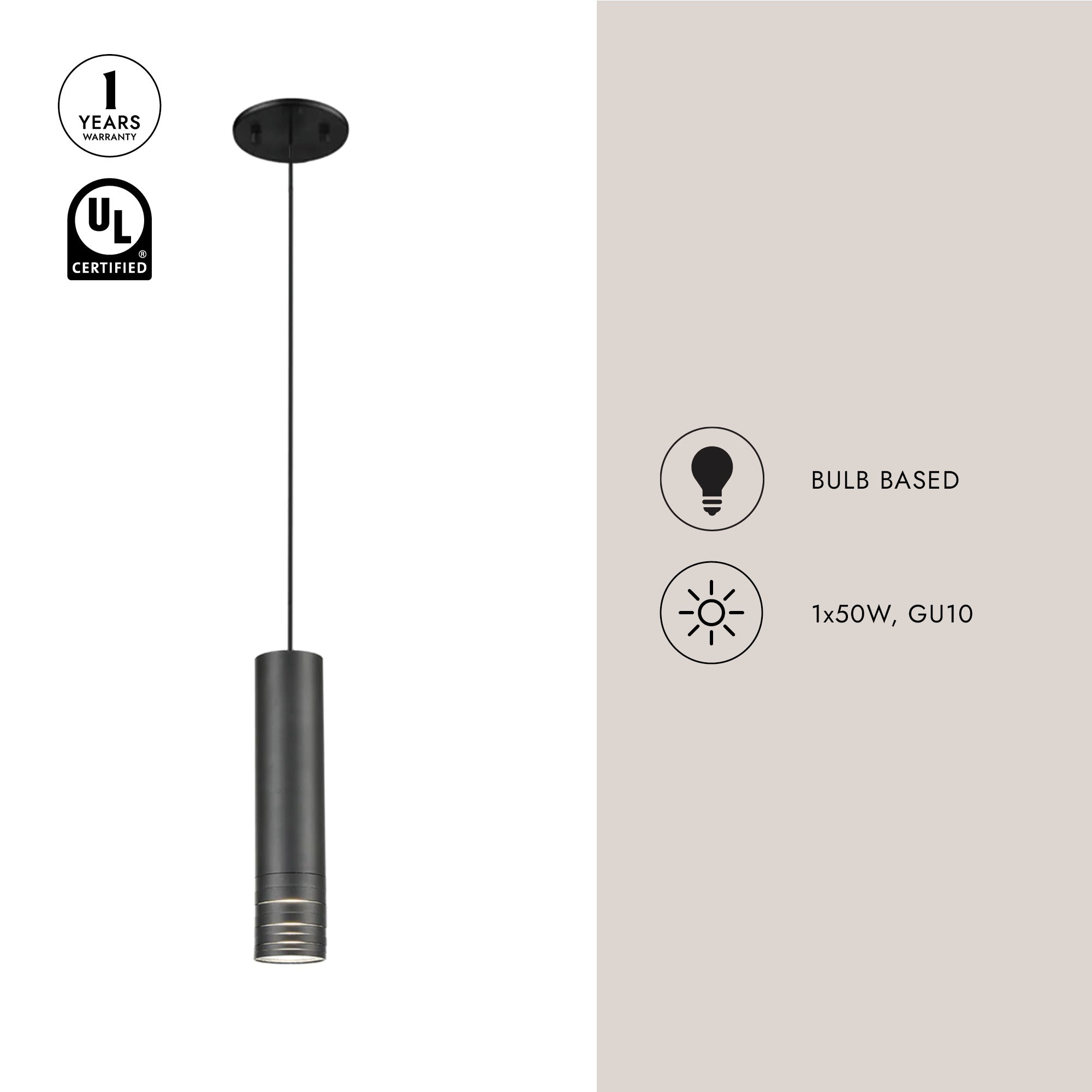 Milca 10-in Pendant