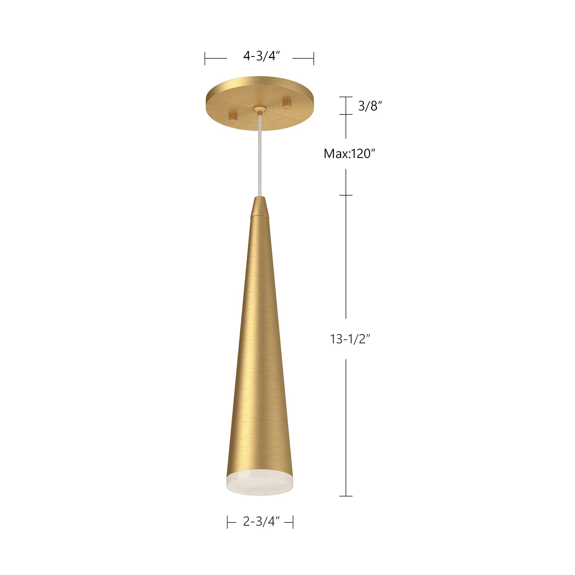 Mina 12-in Pendant