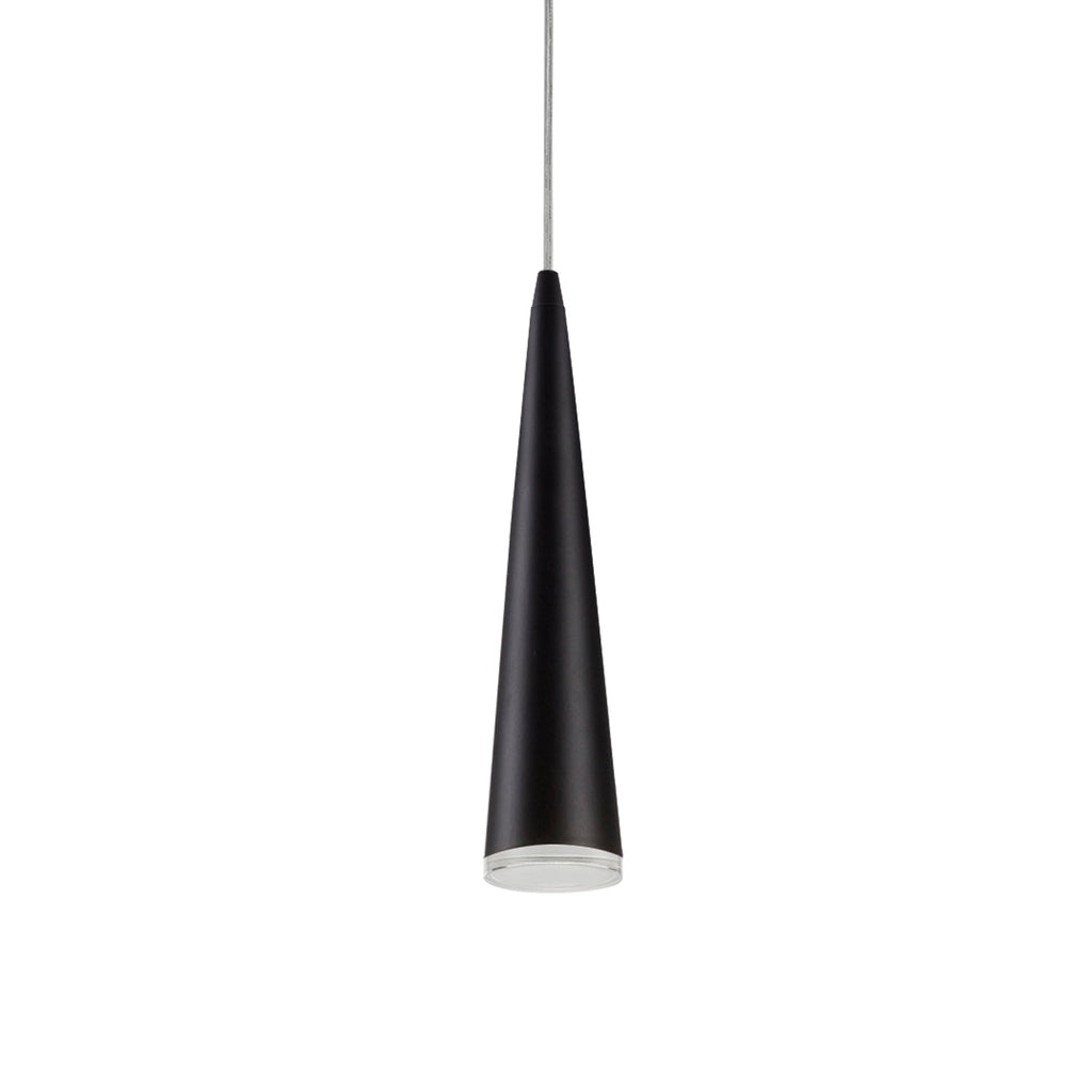 Mina 12-in Pendant — Black