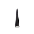 Mina 12-in Pendant — Black