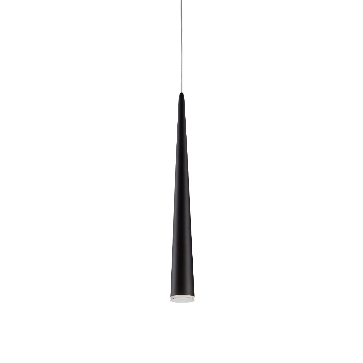 Mina 24-in Pendant — Black