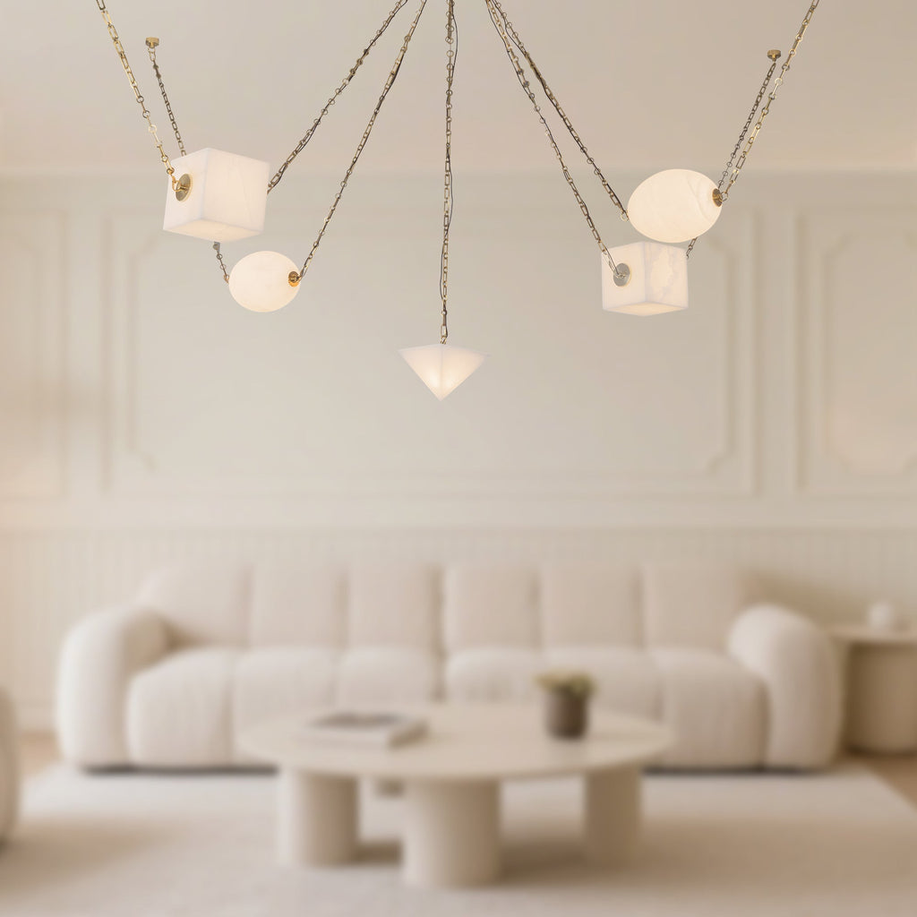 Mineral 5-Head Chandelier