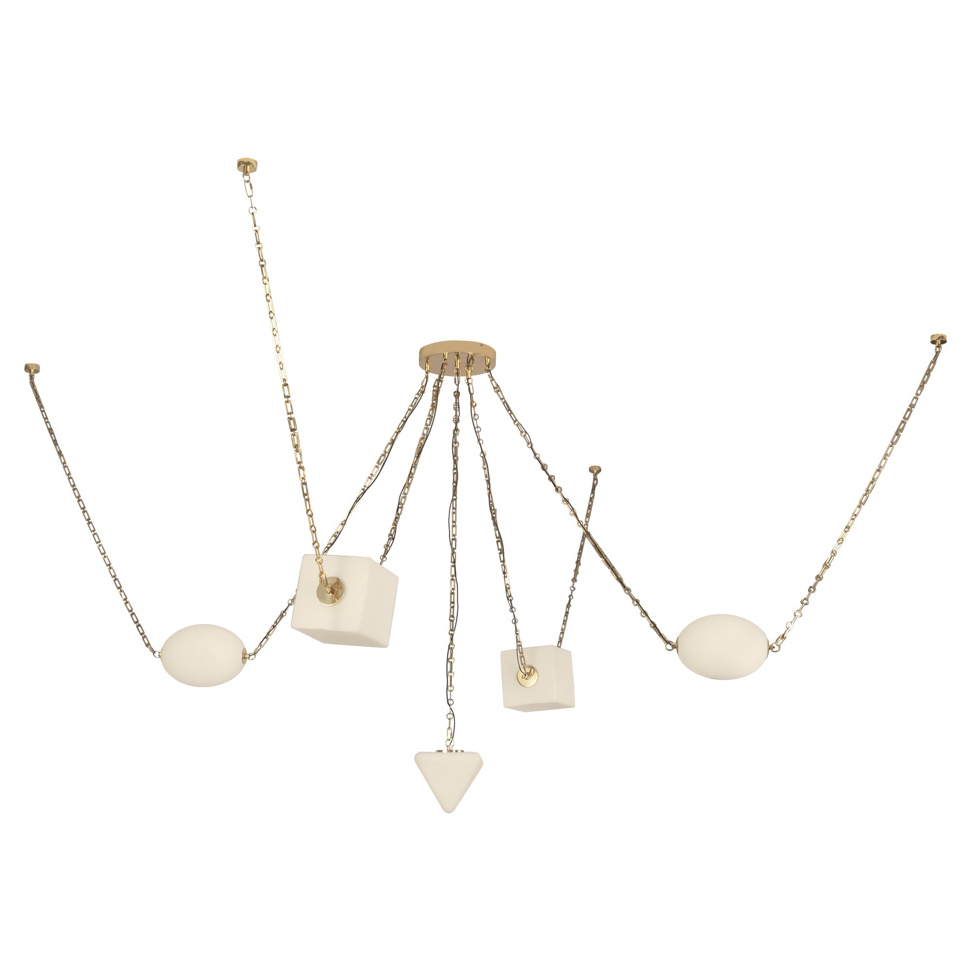 Mineral 5-Head Chandelier
