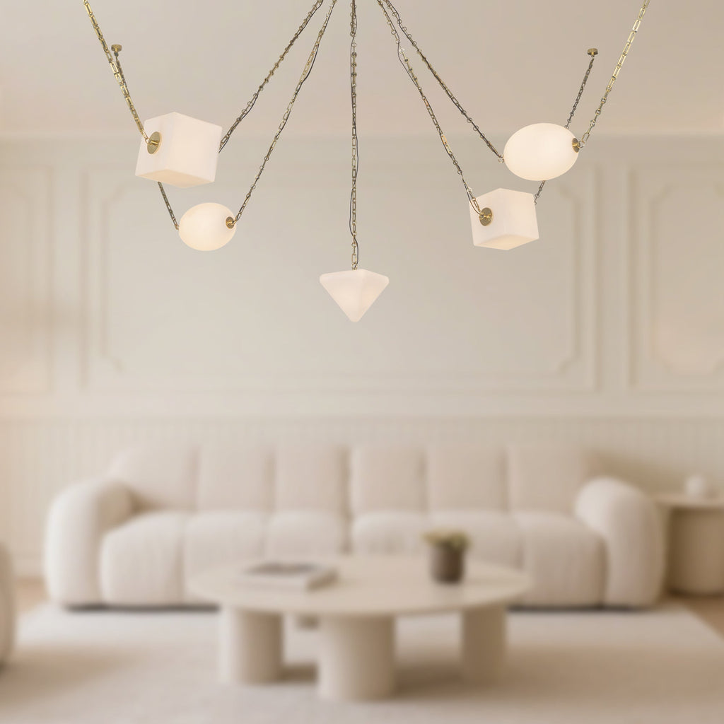 Mineral 5-Head Chandelier
