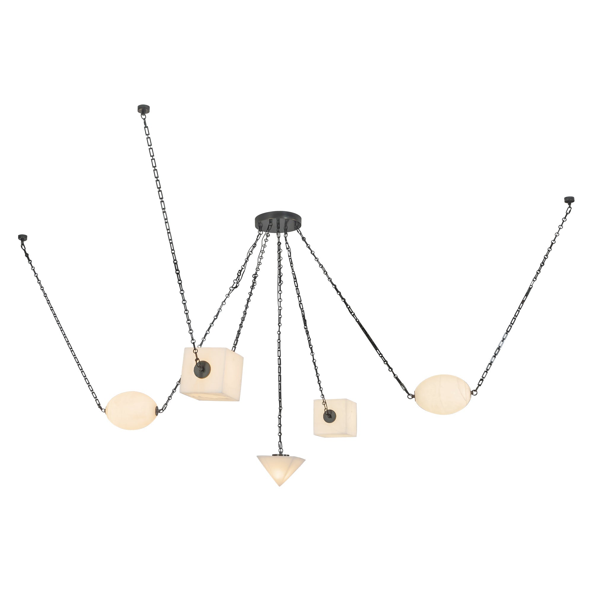 Mineral 5-Head Chandelier