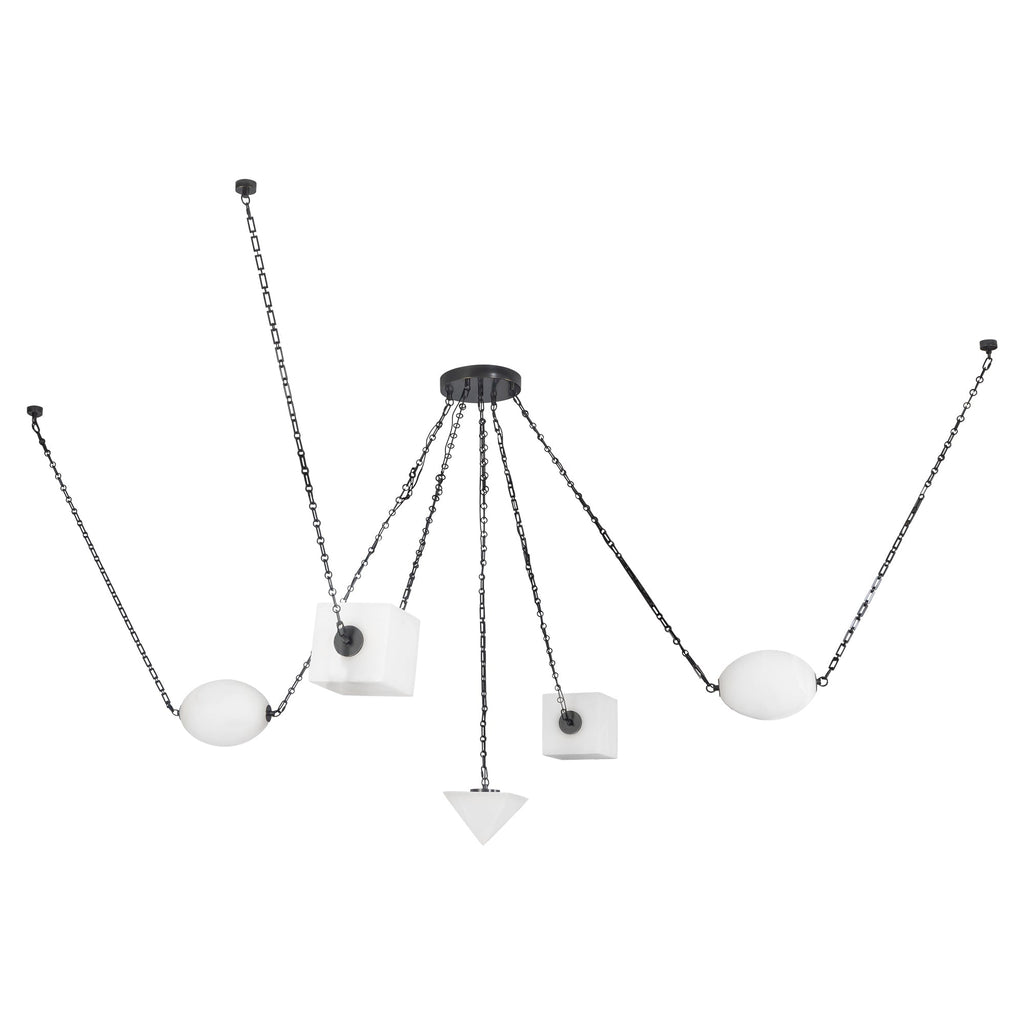 Mineral 5-Head Chandelier