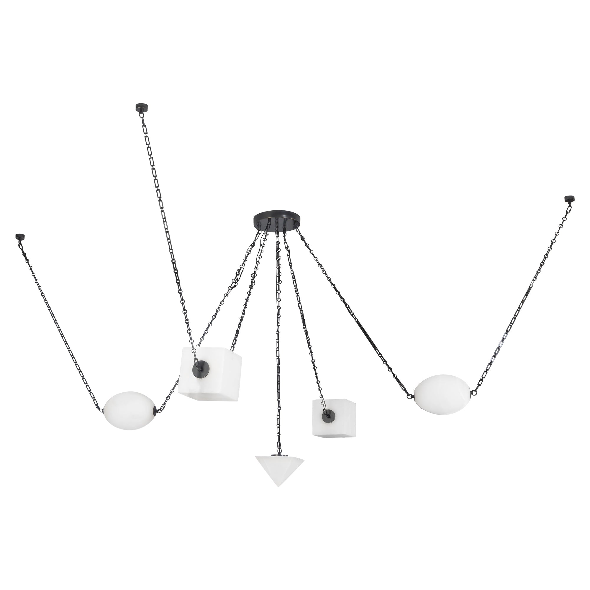 Mineral 5-Head Chandelier
