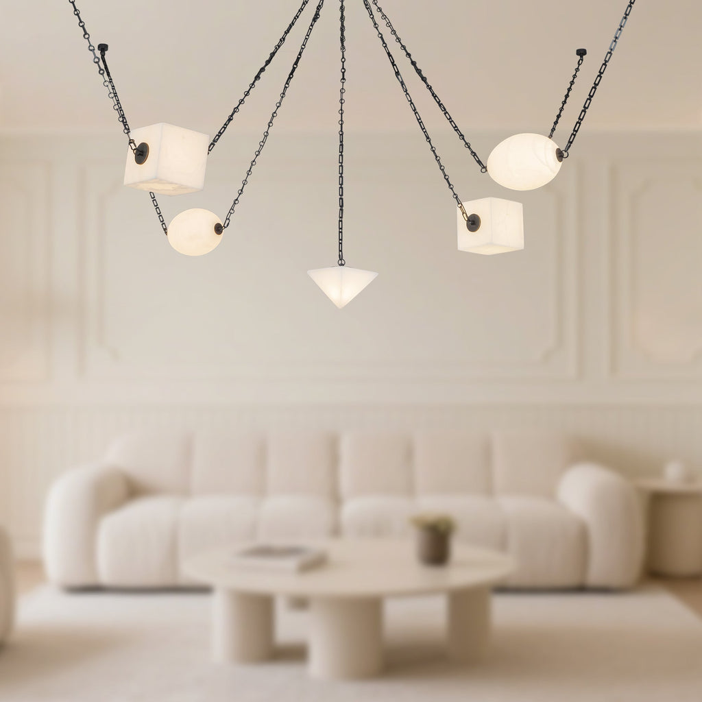 Mineral 5-Head Chandelier