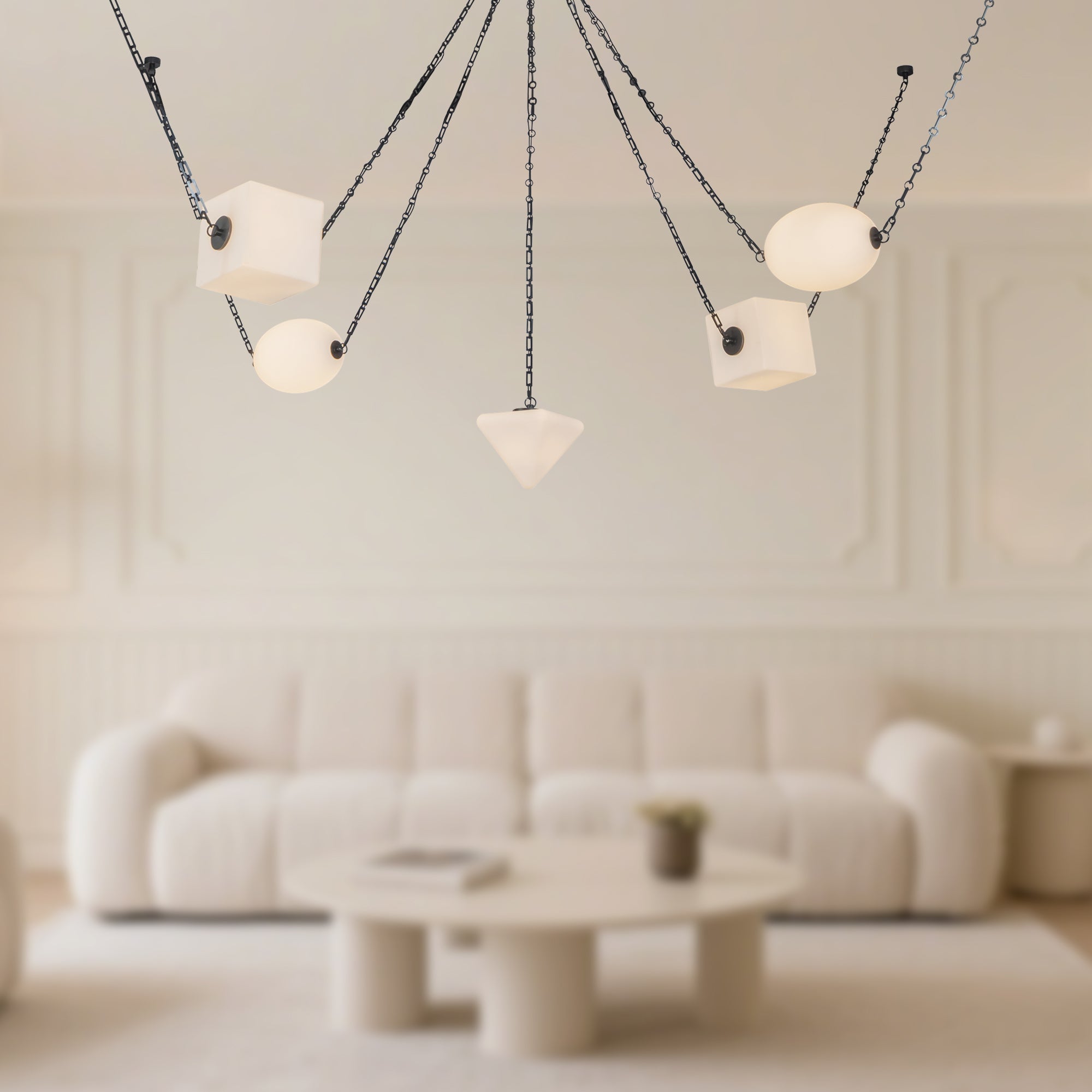 Mineral 5-Head Chandelier