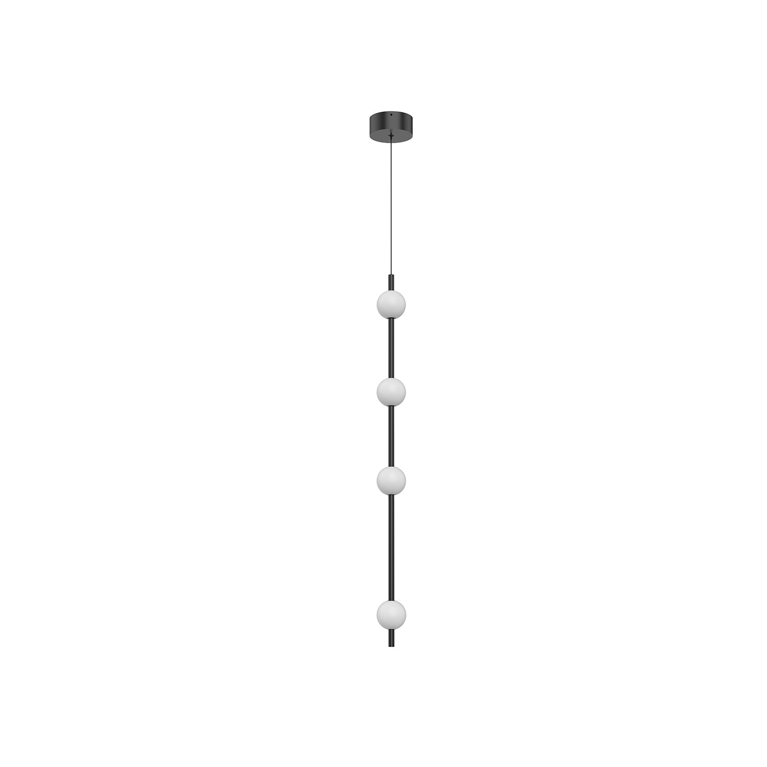 Misaki 40-in Pendant — Black