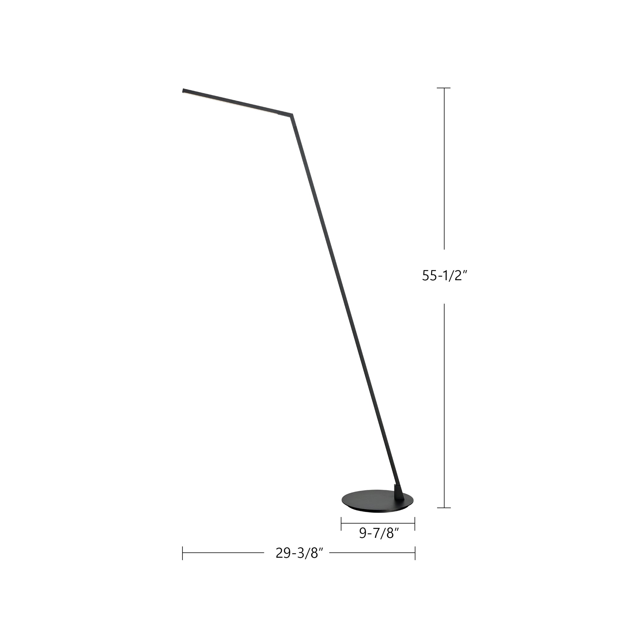 Miter 58-in Floor Lamp