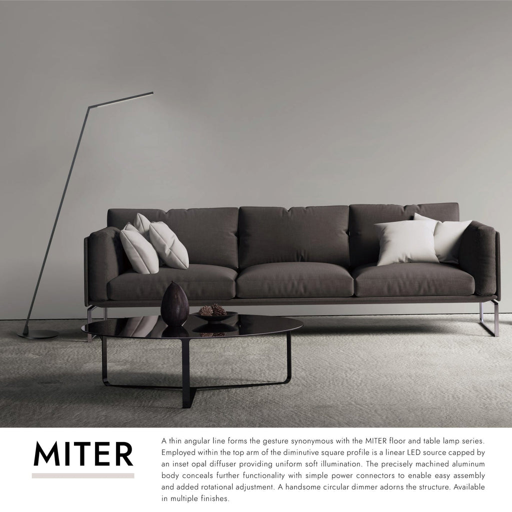Miter 58-in Floor Lamp